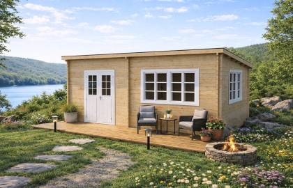 Dom Drewniany - FALKO