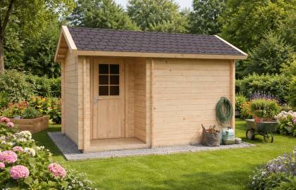 DOMEK DREWNIANY LORA