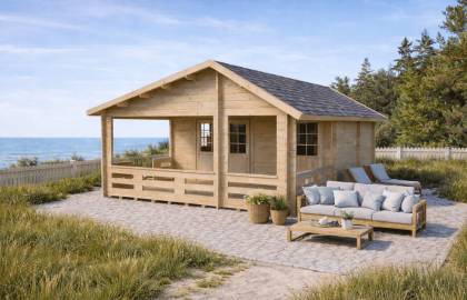 Dom drewniany CHABER IV