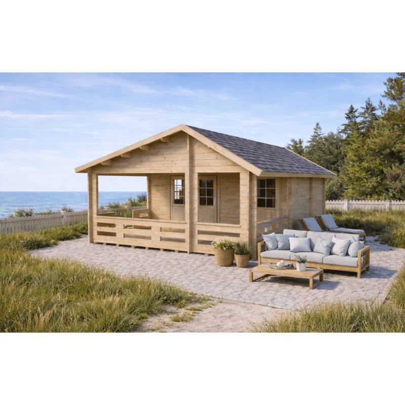 Dom drewniany CHABER IV