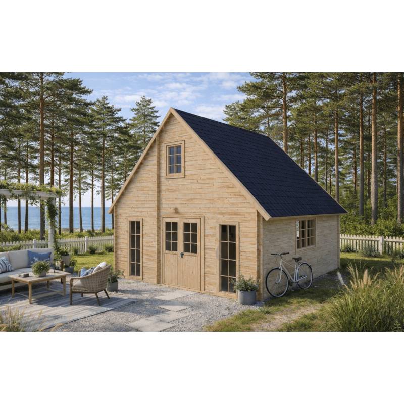 Dom drewniany- CHABER 45 MAX