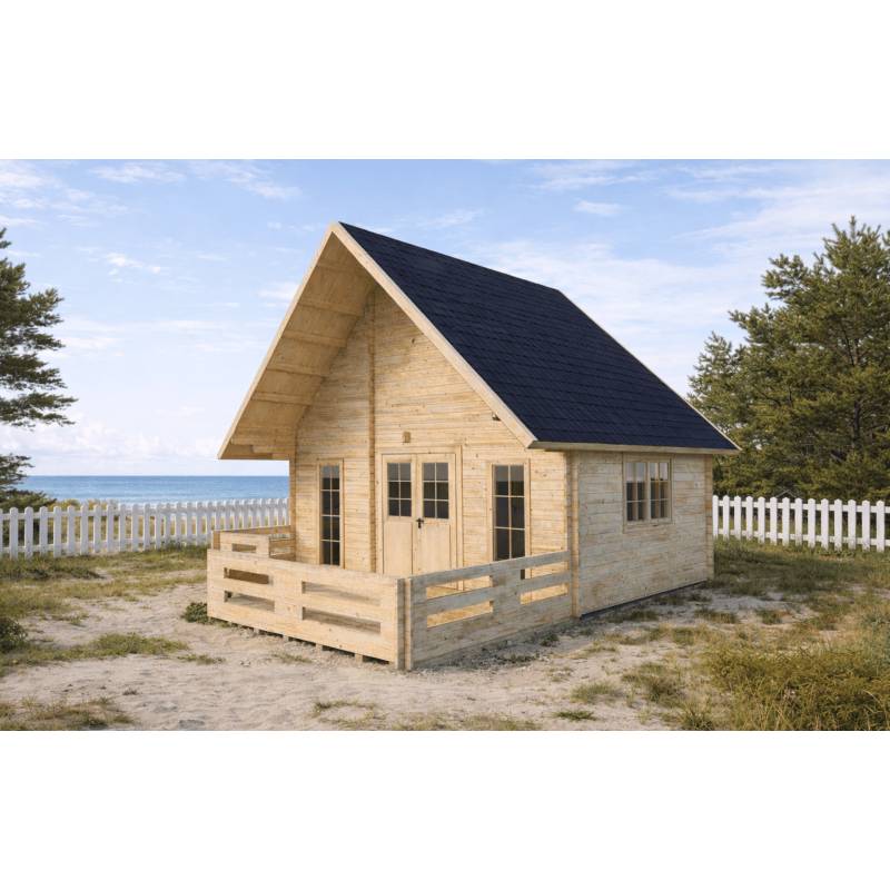 Dom drewniany- CHABER 45