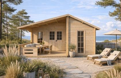 Dom drewniany - CHABER V