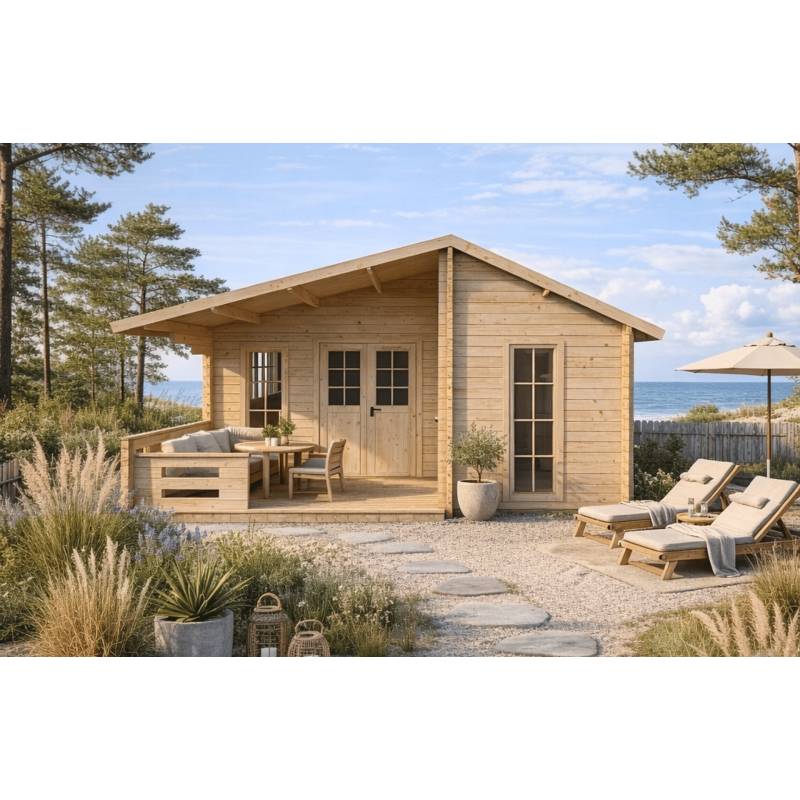 Dom drewniany - CHABER V