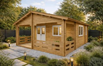 DOM DREWNIANY STOKROTKA