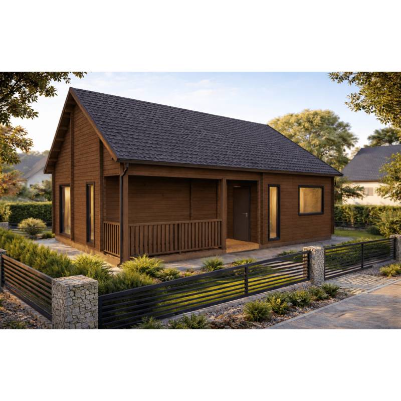 dom drewniany magnolia