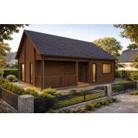 dom drewniany magnolia