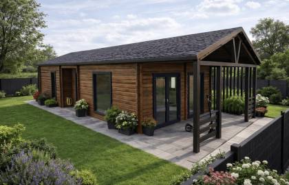 Dom drewniany - BADEJ