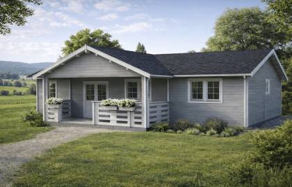 DOM DREWNIANY SŁOWIK