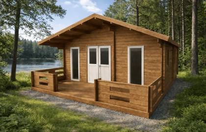 Dom drewniany MAK