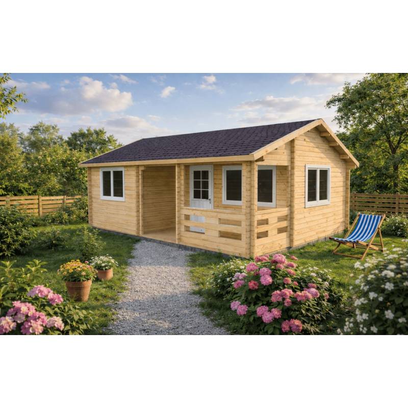 Dom drewniany - BIEGUS C