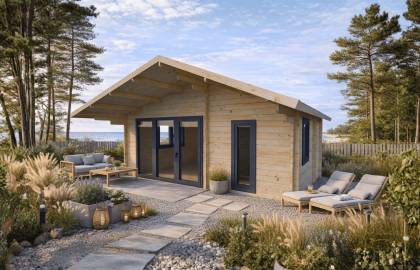 Dom drewniany CHABER MODERN