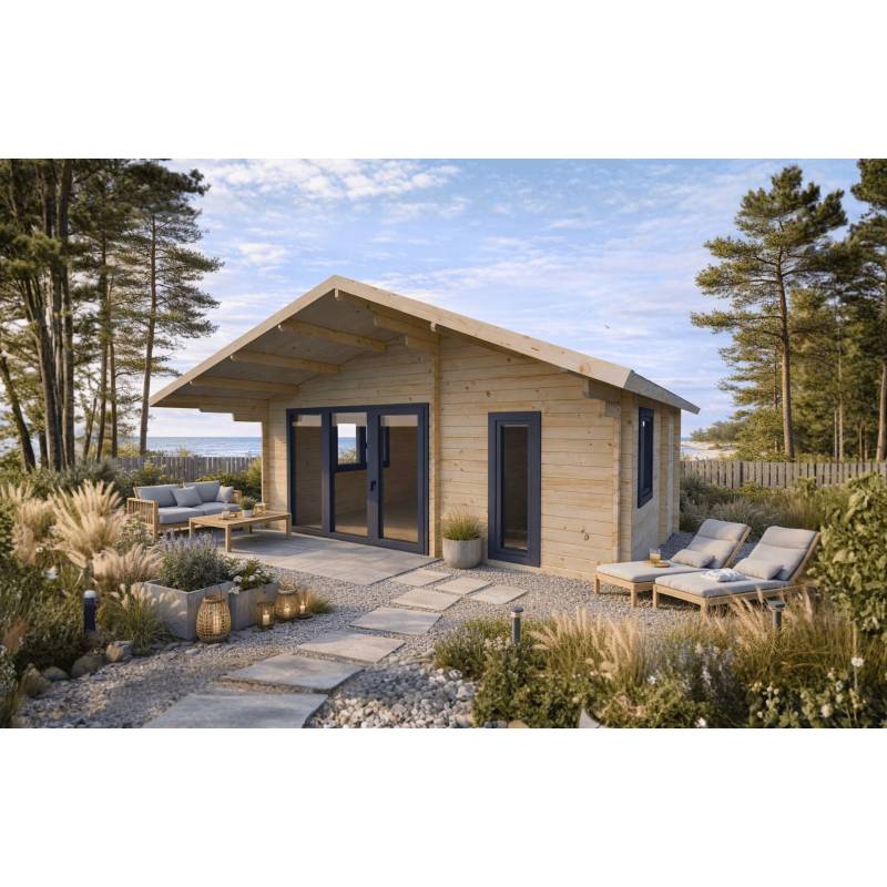 Dom drewniany CHABER MODERN