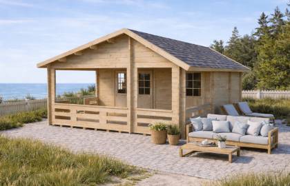 Dom drewniany CHABER IV