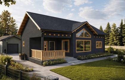 Dom mieszkalny - EDEN 780x1100 85,8 m2 POD KLUCZ