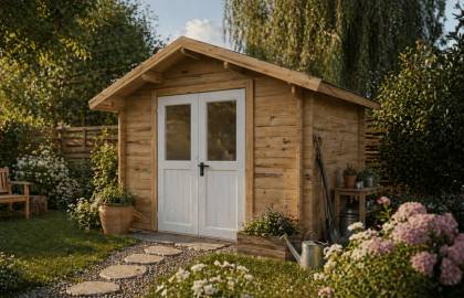 Domek drewniany ANDRZEJ B