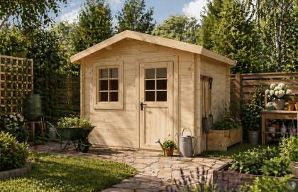 Dom drewniany DUDEK C