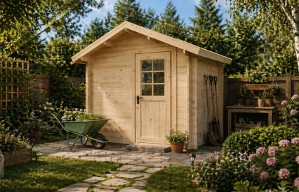 Domek narzędziowy JASTRZĄB B