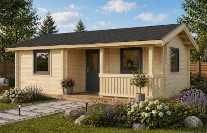 Dom drewniany MACIEJ A