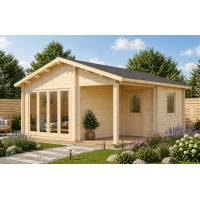 Dom drewniany KUBA C