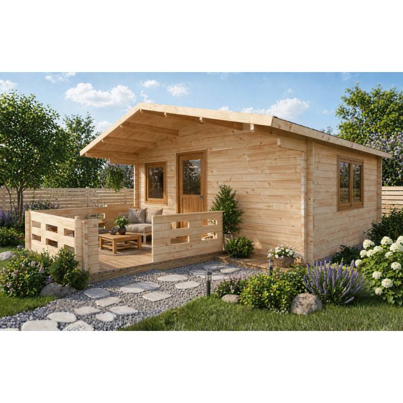 Dom drewniany - KACPER III