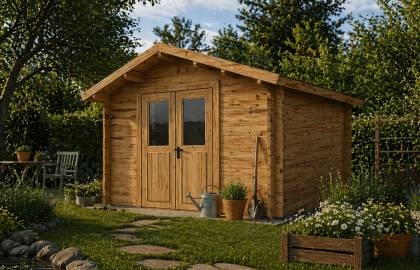 Domek drewniany ANDRZEJ A