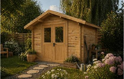 Domek drewniany ANDRZEJ B