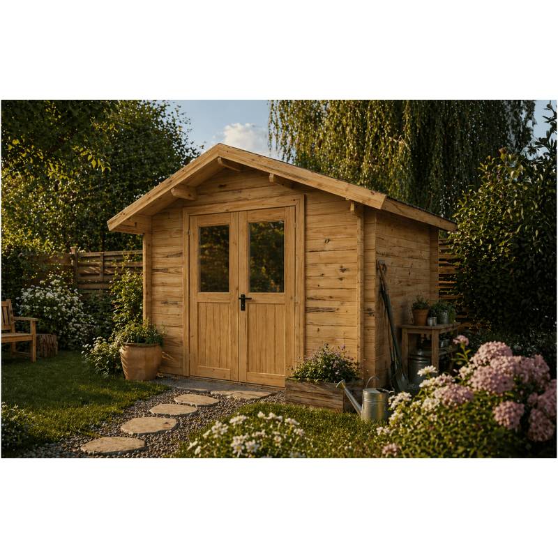 Domek drewniany ANDRZEJ B