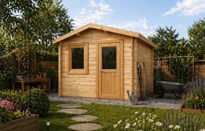 Dom drewniany DUDEK A