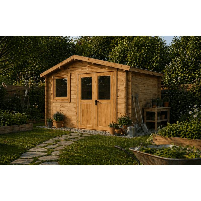 Domek drewniany EKO 28
