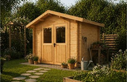 Domek drewniany EKO 35