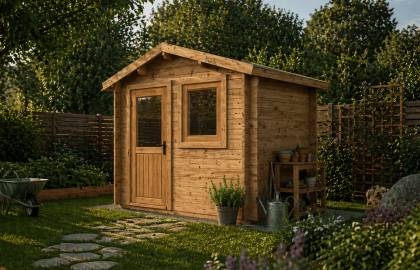 Domek drewniany EKO 141