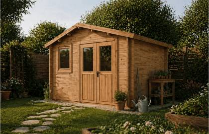 Domek drewniany EKO 142