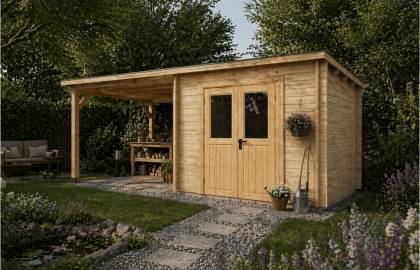 Domek narzędziowy ROBERT b