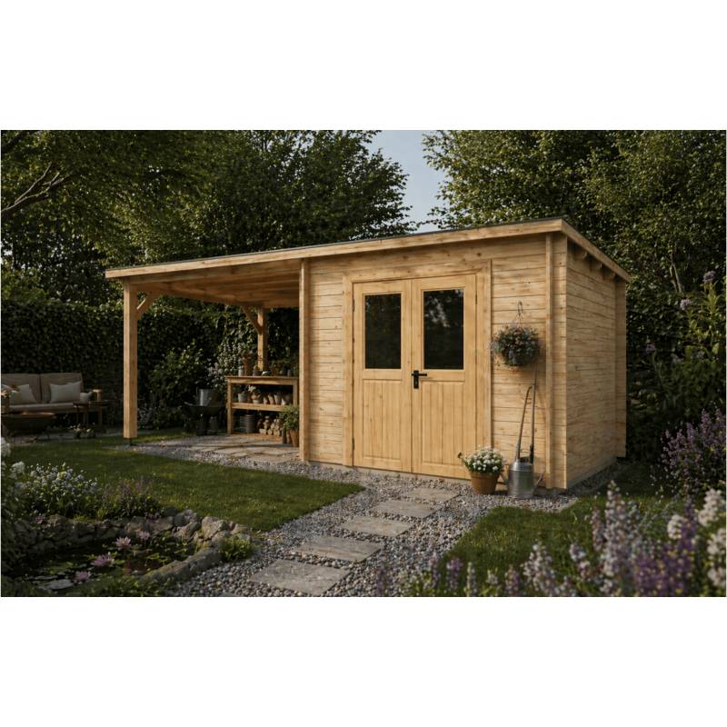 Domek narzędziowy ROBERT b