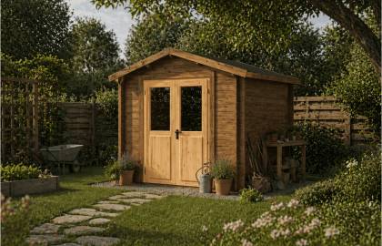 Domek drewniany EKO 140