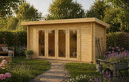 Dom drewniany FRANEK A