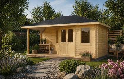 Dom drewniany BEKASIK