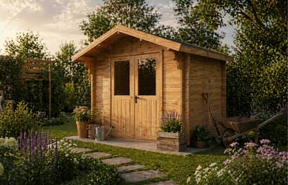 Domek drewniany JERZYK A