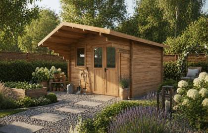 Dom drewniany ORLIK A