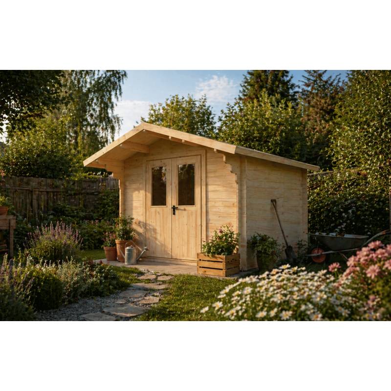 Domek drewniany IBIS D