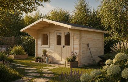 Dom drewniany MODRASZKA A