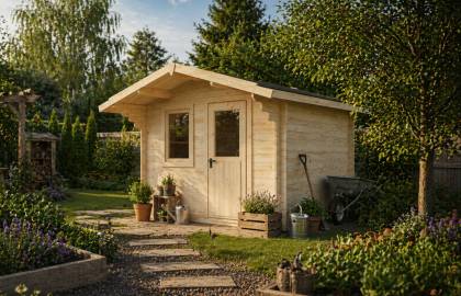 Domek drewniany KOWALIK A