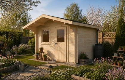 Domek drewniany KOWALIK D