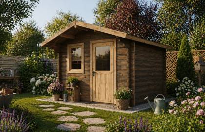 Domek drewniany KOWALIK C