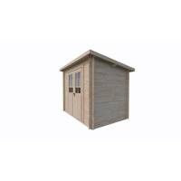 Domek drewniany - JEMIOŁUSZKA A 290x200 5,8 m2
