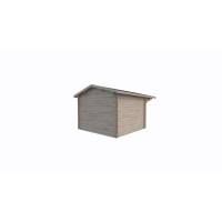 Dom drewniany - KORMORAN 320x320 10,2 m2