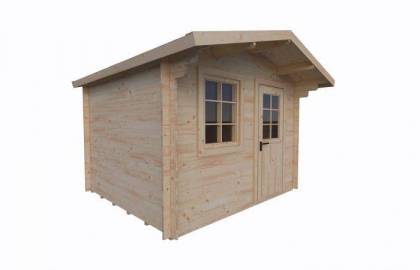 Domek drewniany - KOWALIK C 320x290 9,2 m2