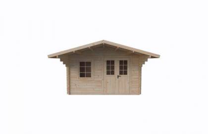 Dom drewniany - MODRASZKA C 400x500 20 m2