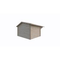 Dom drewniany - ORLIK A 380x320 12,2 m2
